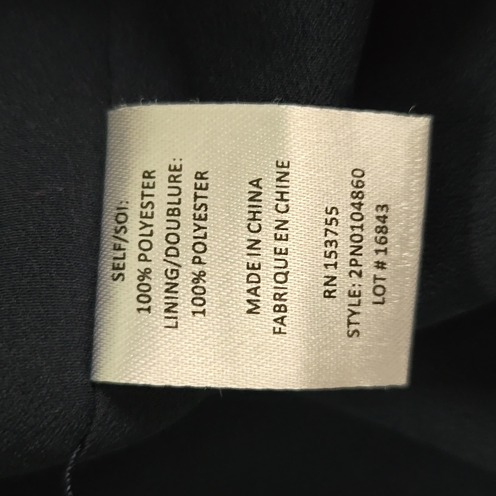 Haute Hippie Navy Ruffle Trim Blouse - Picture 7 of 11